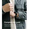 thumbnail image 4 of Ringke Galaxy Watch 4 Classic 42mm Band Metal One, Stainless Steel Smartwatch Band Replacement - Black, 4 of 11