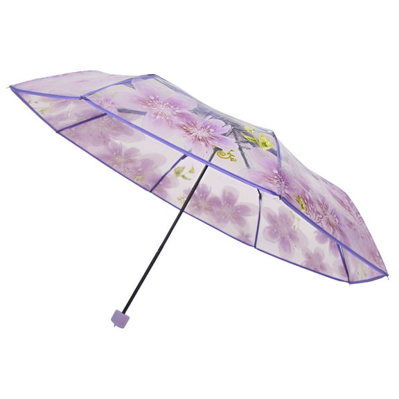 GASTROPOD Clear Umbrella,Strengthened Frame Support Kids Umbrella,Wind-Ready Design Umbrella for Women,Style1