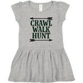 thumbnail image 3 of Inktastic Bow Hunting Crawl Walk Hunt Girls Toddler Dress, 3 of 5