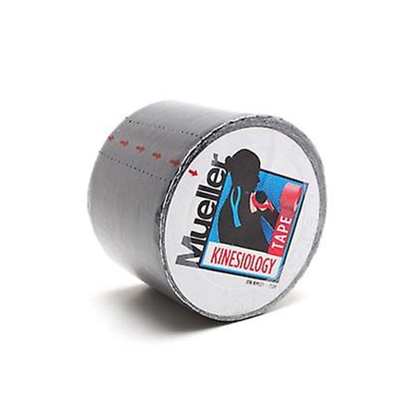 Mueller Kinesiology Tape, Black, 2' x 16.4' each
