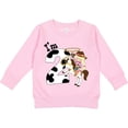 thumbnail image 2 of Inktastic I'm Two-cowgirl Riding Horse Birthday Toddler Sweatshirt, 2 of 4