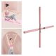 thumbnail image 2 of 2 bastones de entrenamiento de postura extraíbles con hebilla fija, soporte para espalda suave para adultos y niños, color rosa, 2 of 14