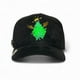 thumbnail image 2 of Gorra FLOR DIVINA Negra Gamuza Ajustable VAGO Style, 2 of 5