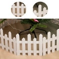 thumbnail image 4 of Clearance & more Savings White Plastic Picket Fence Christmas Trees Decorating For Xmas Tree Home Wedding Festive Party Increase The Strong At-mosphere of Christmas Holiday on Clearance!, 4 of 6