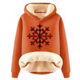 thumbnail image 2 of Sudadera con capucha de manga larga para mujer, informal, con capucha, para exteriores y chaquetas, a la moda, con estampado de blusa, sudadera de manga larga, abrigo con capucha para mujer, 2 of 3