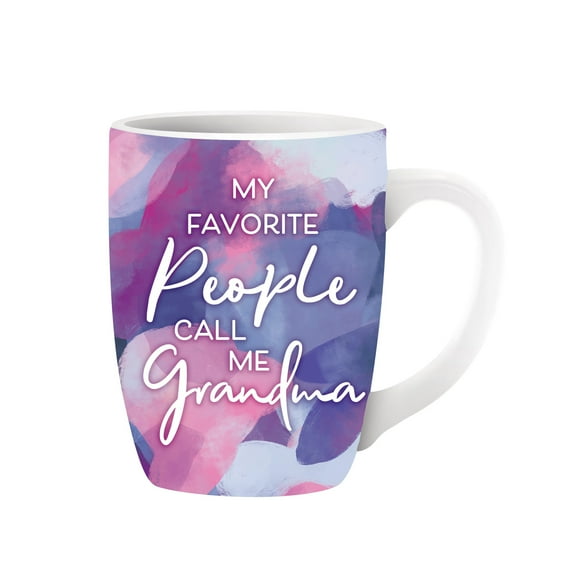Call Me Grandma, 14oz Ceramic Cup with Box