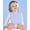 Light Blue, variant on Clementine Apparel Cotton Baby Bib, 1pk Unisex