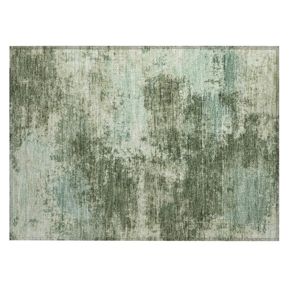 Dalyn Rugs Machine Washable Indoor/Outdoor Chantille ACN2065 Aloe 1'8" x 2'6" Rug