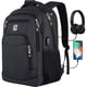 thumbnail image 1 of Mochilas para laptop con puerto de carga USB para hombres y mujeres para el trabajo, escuela, universidad, mochila escolar para niños, adolescentes con compartimento para computadora portátil y, 1 of 6