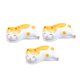 thumbnail image 2 of 3 piezas Phicksticks Rest Mini Kitty Ornament Tabletop Decoración Ratting de soporte Phicksticks para cafés de oficina Regalos amarillo, 2 of 8