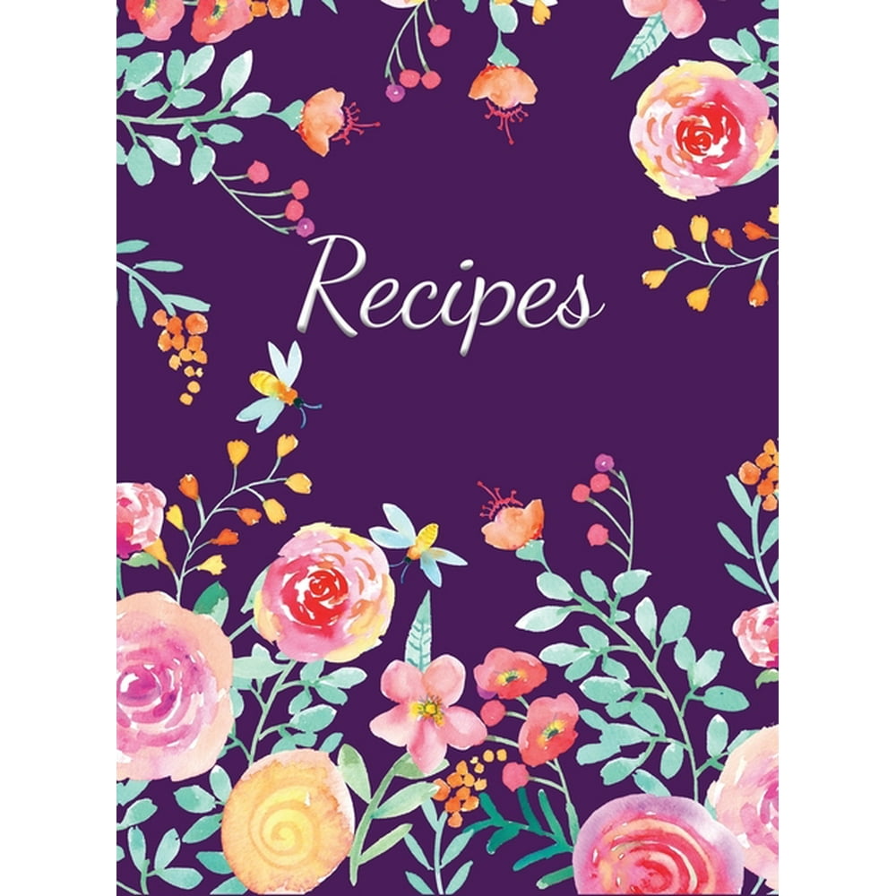 Recipes Large Blank Recipe Journal to Write in Favorite Recipes (Hardcover) (Hardcover