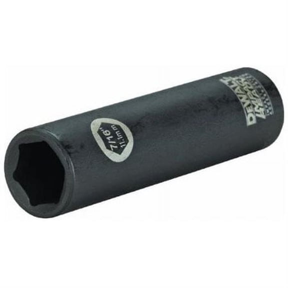 DEWALT DW2285 7/16-Inch IMPACT READY Deep Socket for 3/8-Inch Drive
