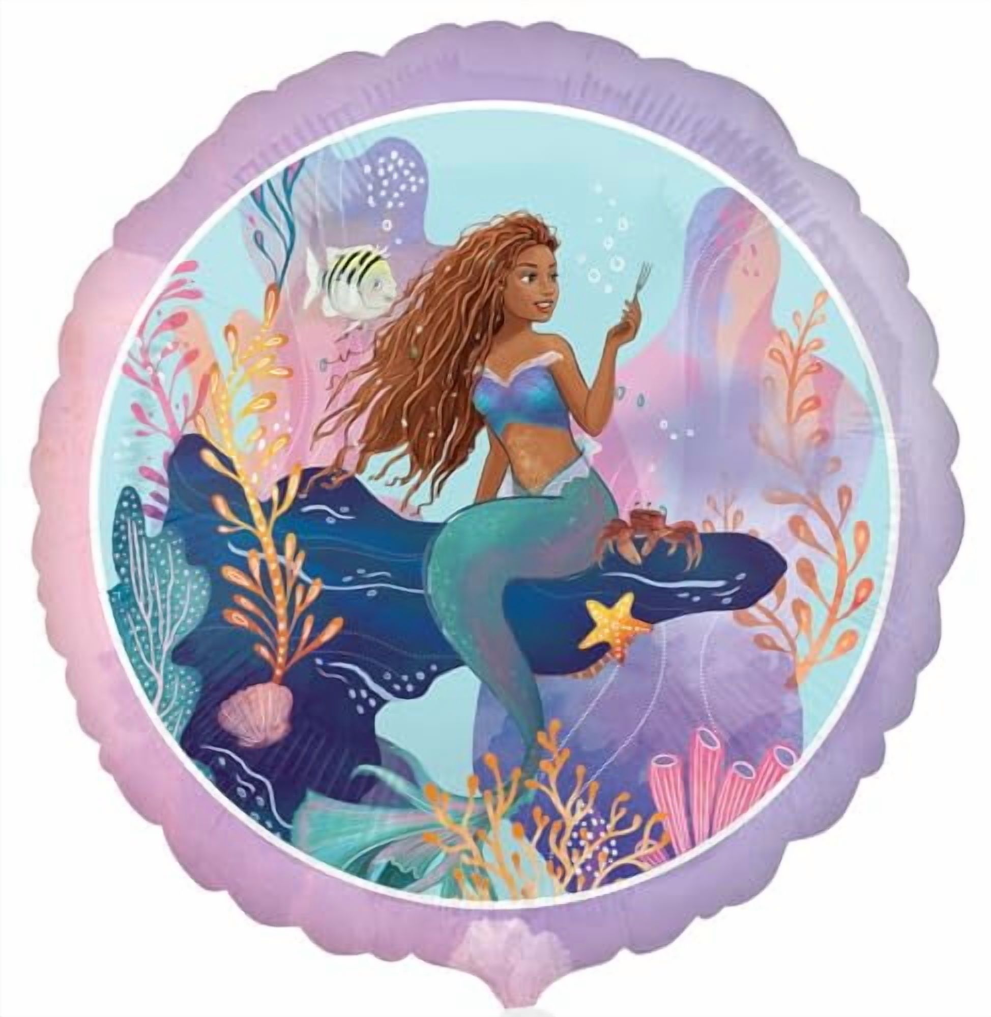 Little Mermaid Birthday Party Supplies Princess Ariel Live Action Balloon Bouquet Decorations