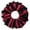 Black/Burgundy, variant on Pomchies Original Hair Tie, Brightly Colored Ponytail Holder Pom-Pom, Kiss Me 229, 1 Pc