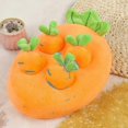 thumbnail image 2 of Juguetes de peluche para tirar de rábanos, muñeco masticable para mascotas, huerto de frutas y verduras, recolección de setas, educación temprana para niños, Ti, zanahoria pequeña, 2 of 2