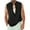 Black, variant on Nnhblu Tank Tops V-Neck Sleeveless Pullover Double Pocket T Shirts for Men Beige XXL