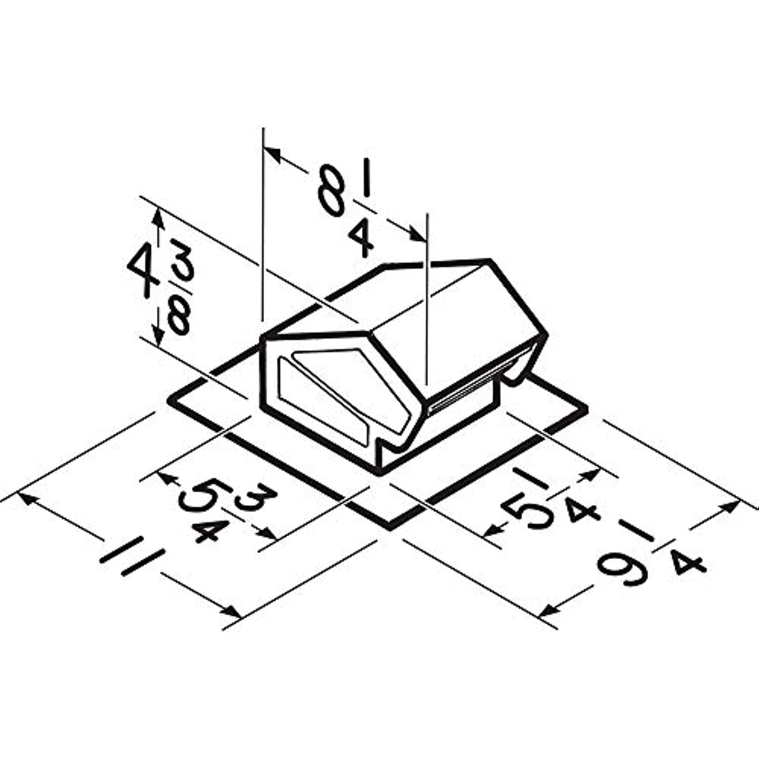 Roof Vent Kit, Flexible Duct, 8 ft. L RVK1A