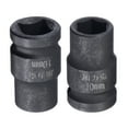 thumbnail image 5 of Uxcell 3/8" Drive by 10mm 6-Point Impact Shallow Socket, CR-MO Standard Metric Sizes, 5 of 5