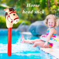 thumbnail image 2 of Jouet Animal à Chevaucher Gonflable en Forme de Bâton de Tête de Cheval pour Enfants, Jeu d'Équitation, 2 of 6