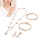 thumbnail image 1 of Conjunto de joyas Mujer Collar en forma de corazón Pendientes colgantes Pulsera con caja de regalo para novia Mujer Mamá Esposa Boda Fiesta San Valentín ANGGREK Otros, 1 of 8