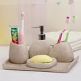 thumbnail image 1 of Jinsinto Bathroom Set, ceramic, Sand Color,, 1 of 4
