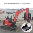 thumbnail image 4 of ELITEWILL Excavator Quick Attach Bucket Ear Mount Fit for Kubota U35 KX71 KX91 KX121 KX040 KX033, 4 of 7