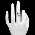 thumbnail image 2 of Rainbow Moonstone - India & Garnet 925 Sterling Silver Ring s.8 Jewelry DGR1123_E_8 R-1039, 2 of 7