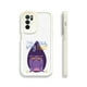 thumbnail image 1 of Proteja su iPhone 15 Pro Max 14 13 12 Pro 11 con estilo con esta moderna funda para teléfono plateada mate con ilustraciones de dibujos animados., 1 of 4