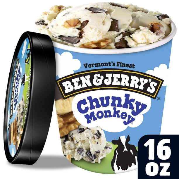 Ben & Jerry's Ice Cream Chunky Monkey® 16 oz