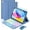 blue, variant on 7-Color Backlit Keyboard Case with Touchpad & Pencil Holder for iPad Pro 13" M4 2024