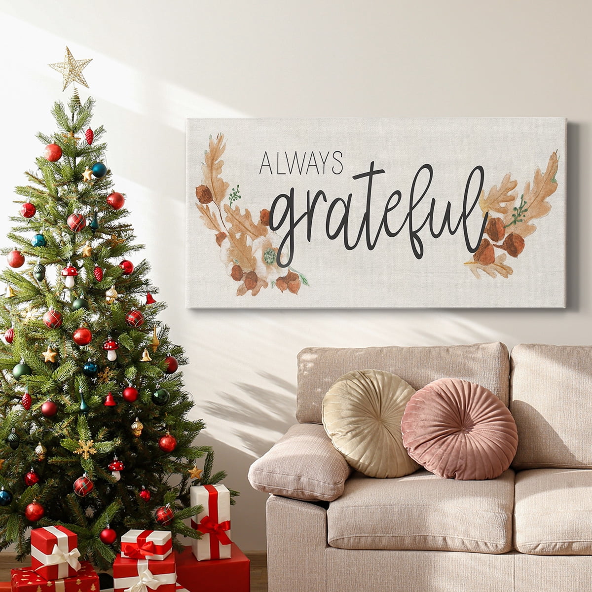 Always Grateful- Gallery Wrapped Canvas