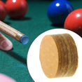 thumbnail image 1 of Colaxi Pointe de Queue de Billard Tête de Queue de Snooker pour Réparer les Amateurs Extérieur Jaune, 1 of 8