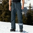 thumbnail image 2 of Paiwinds Unisex Solid Color Ski Pants with Zipper and Multiple Pockets for Warm Waterproof Performance, Winter Sports, Outdoor Activities, and Easy Care, 2 of 9