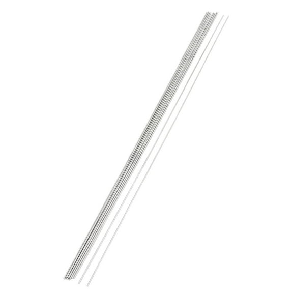10Pcs RC Airplane Hardware Tool Stainless Steel Round Rod 500mm x 2mm