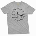 thumbnail image 6 of Math mathematics Clock T-shirt geek science math school clock gift for son daughter high school tee, 6 of 7
