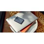Western Digital 4TB WD My Passport for Mac USB 3.2 Gen 1, 2.5 Portable External Hard Drive HDD, Blue - WDBA2F0040BBL-WESN