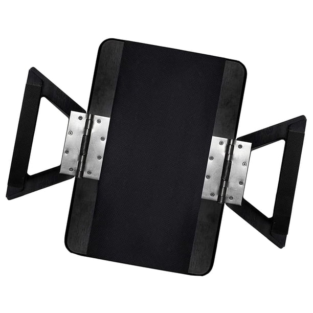 Reposabrazos rectangular para sofá, bandeja con Clip, 1x de TV, reposabrazos, bandeja para aperitivos, bandeja de sofá para aperitivos y Negro Gloria bandeja de servir