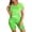 short sets 86#Mint Green, variant on WAYUTE Womens 2 Piece Outfits Short Sleeve V Neck Stretchy Slim Fit Casual Sports Athletic Yoga Tie Dye Crop Top Shorts Set