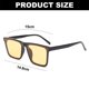 thumbnail image 2 of Las gafas de sol planas del espejo forman las gafas de sol del tiroteo de la calle de la tendencia, hechas de PC y nailon, 2 of 5