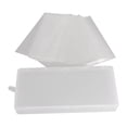 thumbnail image 4 of LEFU for Paper Money Collection Storage Set - 100 Transparent Polypropylene Banknote Sleeves with Protective Box, Currency Holders for Coin Collectors, 14x6cm Bags, 18x9cm Case, 4 of 10