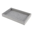 thumbnail image 4 of Bandeja de joyería de terciopelo Hugo Organizador gris, 4 of 7