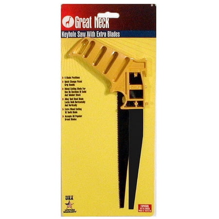 UPC: 0076812002938 | Great Neck 89 4-in-1 Keyhole Saw