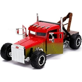 Fast & Furious Presents: Hobbs & Shaw Hobbs' 1:24 Custom Peterbilt Truck Die-cast Car Play Vehicle