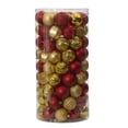 thumbnail image 5 of Nearly Natural Assorted Colors Glass Christmas Ball Ornaments, 101 Count (2.00"), 5 of 5