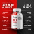 thumbnail image 3 of Lean Core X Keto ACV Gummies Supplement- LeanCoreX Apple Cider Vinegar 1000MG, Vitamin B12, 3 Pack, 180 Gummies, 3 of 7