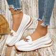 thumbnail image 2 of Women's Mesh Walking Shoes with Arch Support Outdoor Breathable Running Sneakers Comfortable Tennis Sports Shoe for Summer White 6.5, 2 of 8