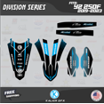 thumbnail image 3 of Kalair GFX Graphics Kit for Yamaha YZ250F (2019-2023) Division Series, 3 of 5