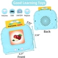 thumbnail image 2 of Arabic-English Bilingual Talking Flash Cards with 224 Sight Words, Montessori Toys, Learning Educational Gifts for Age 1-5 Years Old, Pink, 2 of 6
