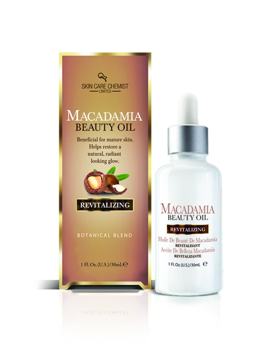 Skin Care Chemist Macadamia Beauty Oil Revitalizing Formula 2 oz