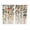 Sage Green Pumpkin Orange Oatmeal, variant on Orange Green Eucalyptus Leaves Kitchen Curtains Short 54 Inch Length, Fall Botanical Watercolor Grommet Top Bedroom Living Room Curtains, Light Filtering Cafe Curtain Drapes 2 Panels Set 84''x54''